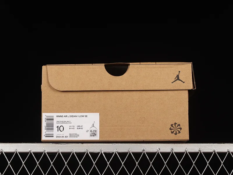 All categories Air Jordan Jordan series basketball shoes Air Jordan 1 Low G version pure original Air Jordan 1 Low "Light Olive" AJ1 Joe 1 olive green low-top cultural basketball shoes DV0426-301